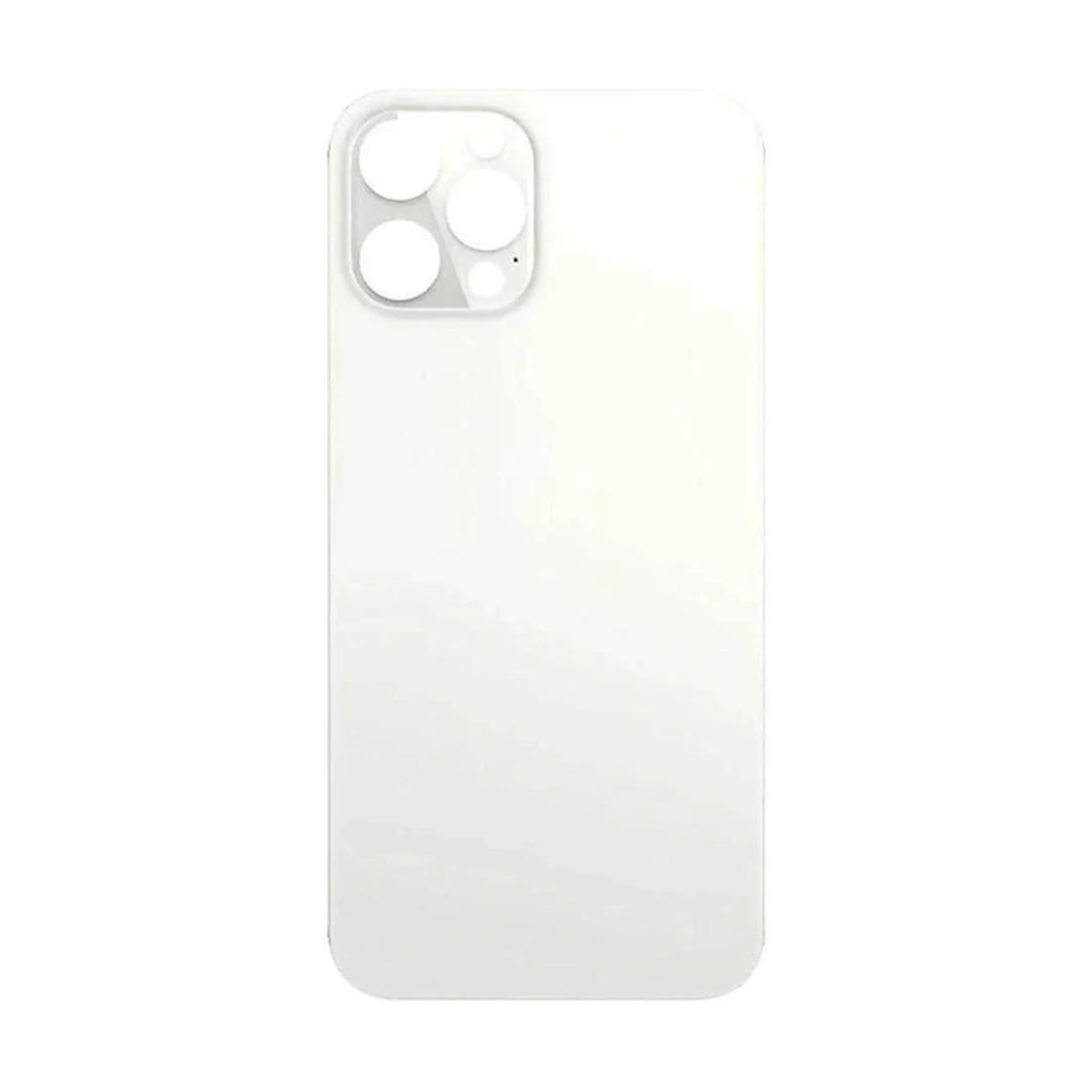 For Apple iPhone 12 Pro Replacement Back Glass (White)