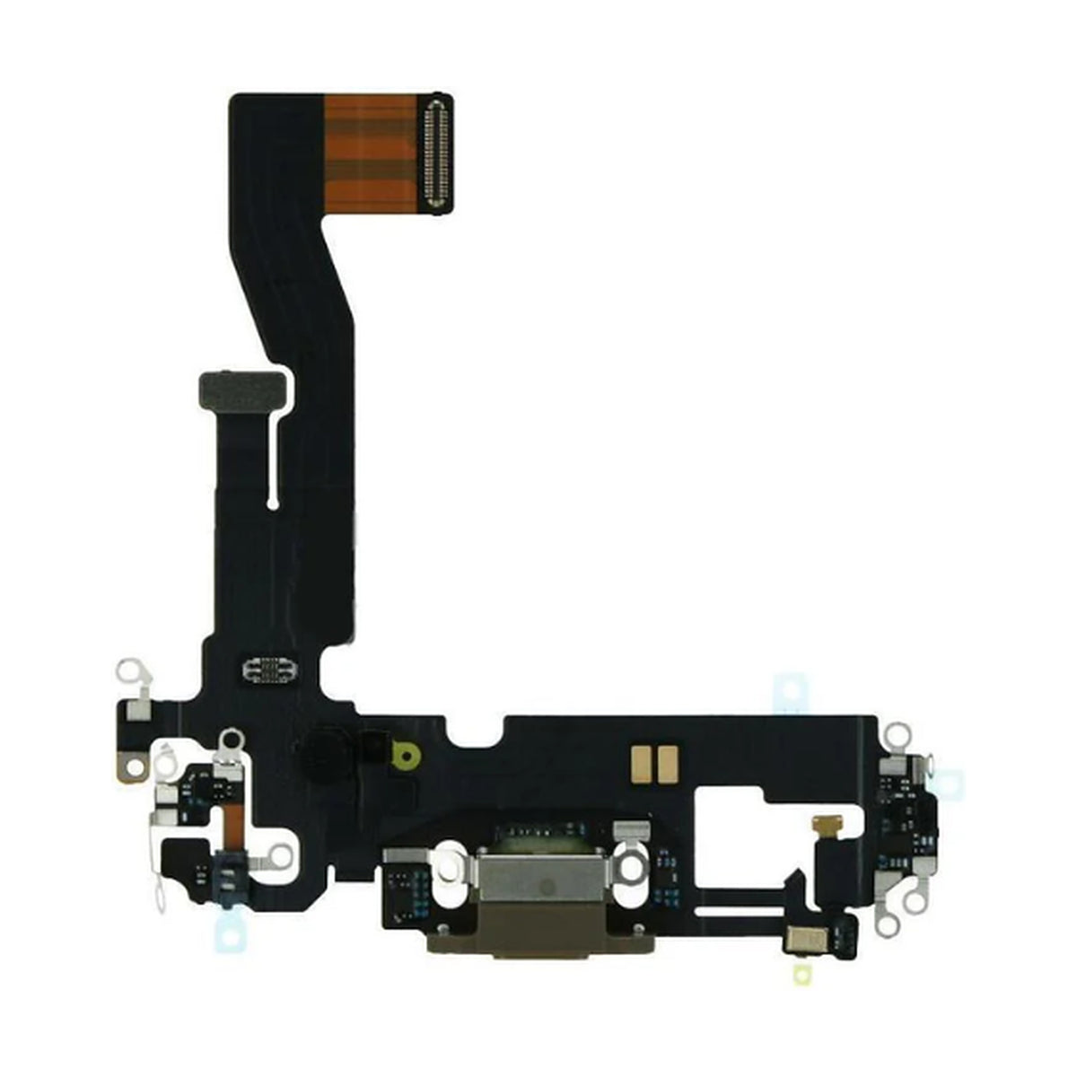 For Apple iPhone 12 / iPhone 12 Pro Replacement Charging Port Flex (Gold)