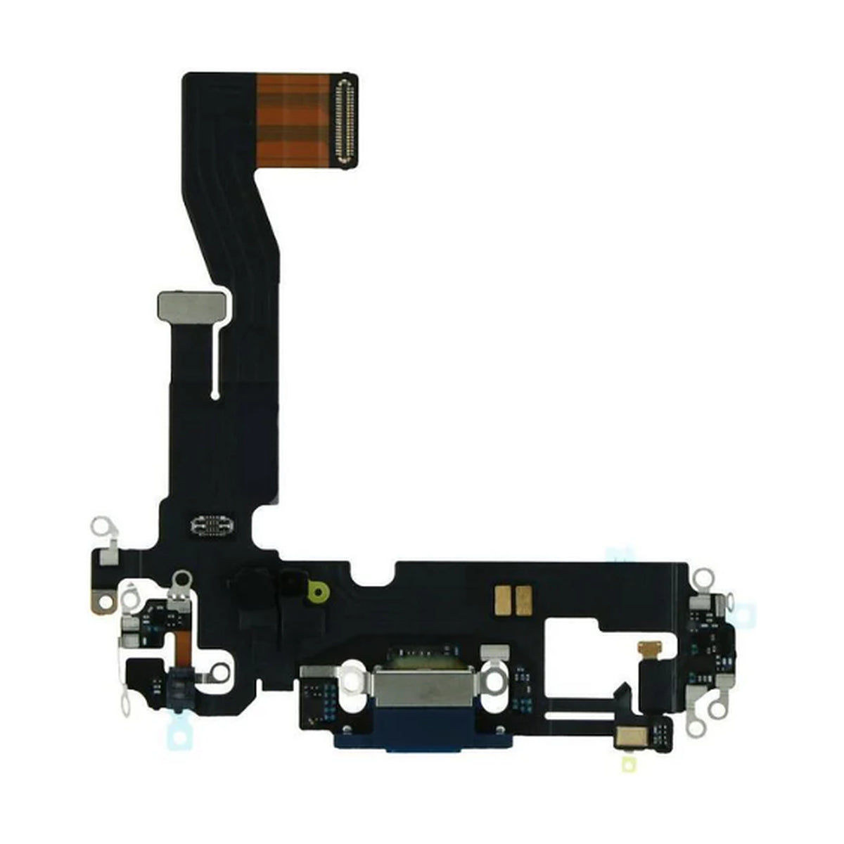 For Apple iPhone 12 / 12 Pro Replacement Charging Port Flex (Blue)