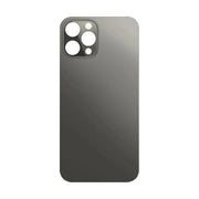 For Apple iPhone 12 Pro Max Replacement Back Glass (Black)