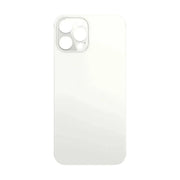 For Apple iPhone 12 Pro Max Replacement Back Glass (White)