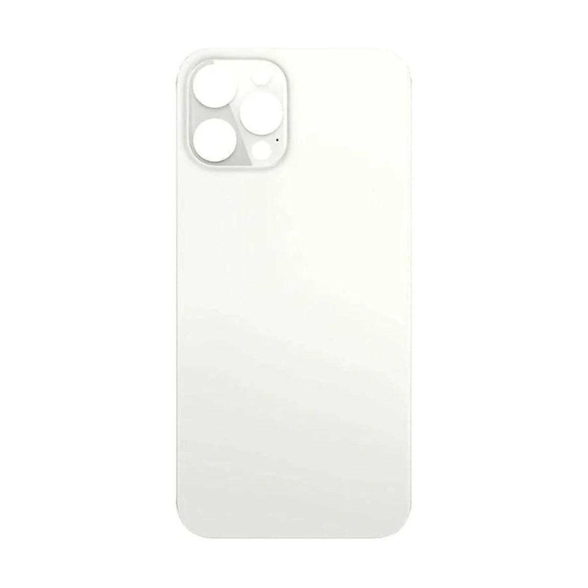 For Apple iPhone 12 Pro Max Replacement Back Glass (White)
