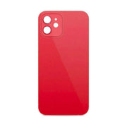 For Apple iPhone 12 Replacement Back Glass (Red)