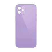 For Apple iPhone 12 Replacement Back Glass (Purple)