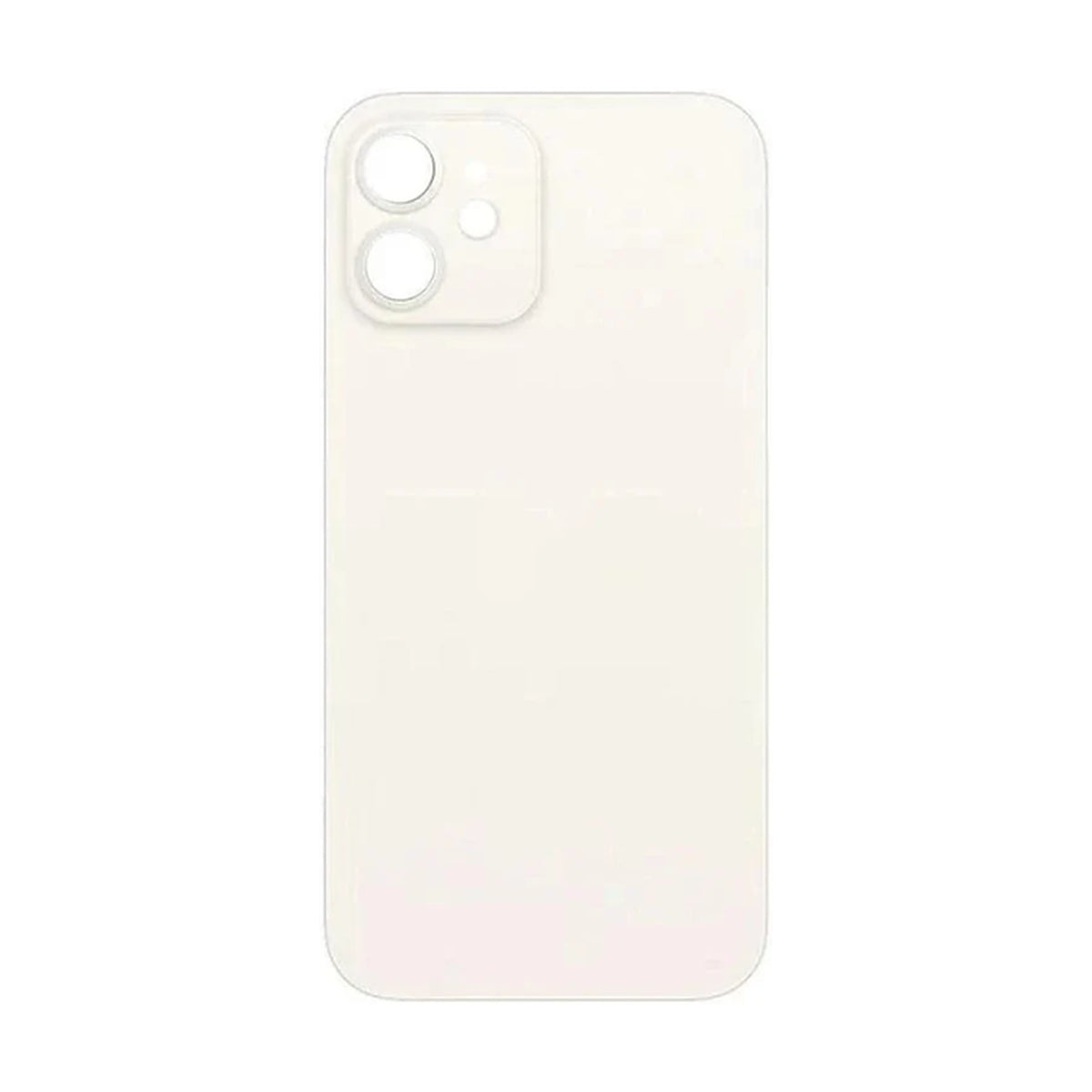 For Apple iPhone 12 Mini Replacement Back Glass (White)