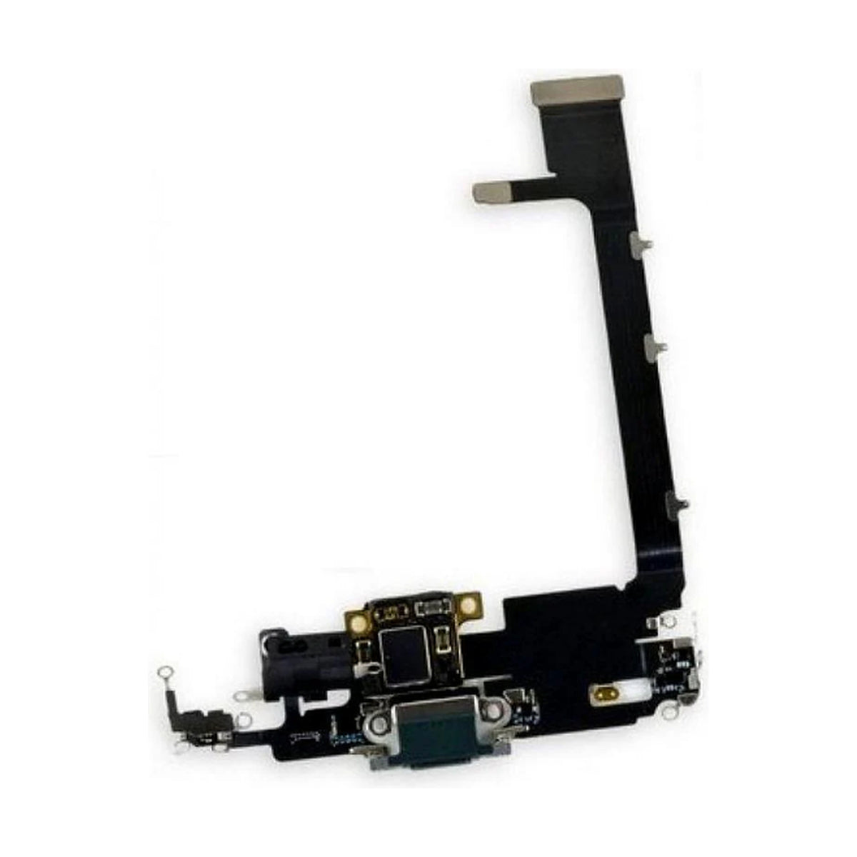 For Apple iPhone 11 Pro Max Replacement Charging Port Flex With Main Microphone with sub board (Green)