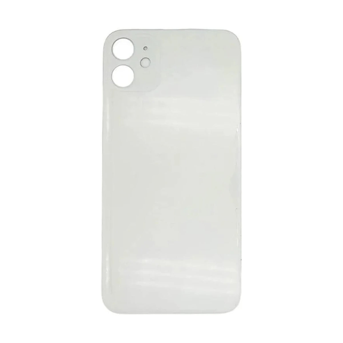 For Apple iPhone 11 Replacement Back Glass (White)