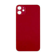 For Apple iPhone 11 Replacement Back Glass (Red)