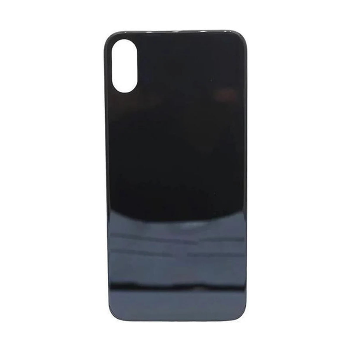For Apple iPhone XS Replacement Back Glass (Black)