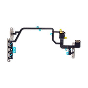 For Apple iPhone XR Replacement Power, Volume and Top Microphone Flex with Flash