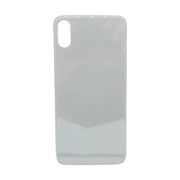 For Apple iPhone X Replacement Back Glass (White)