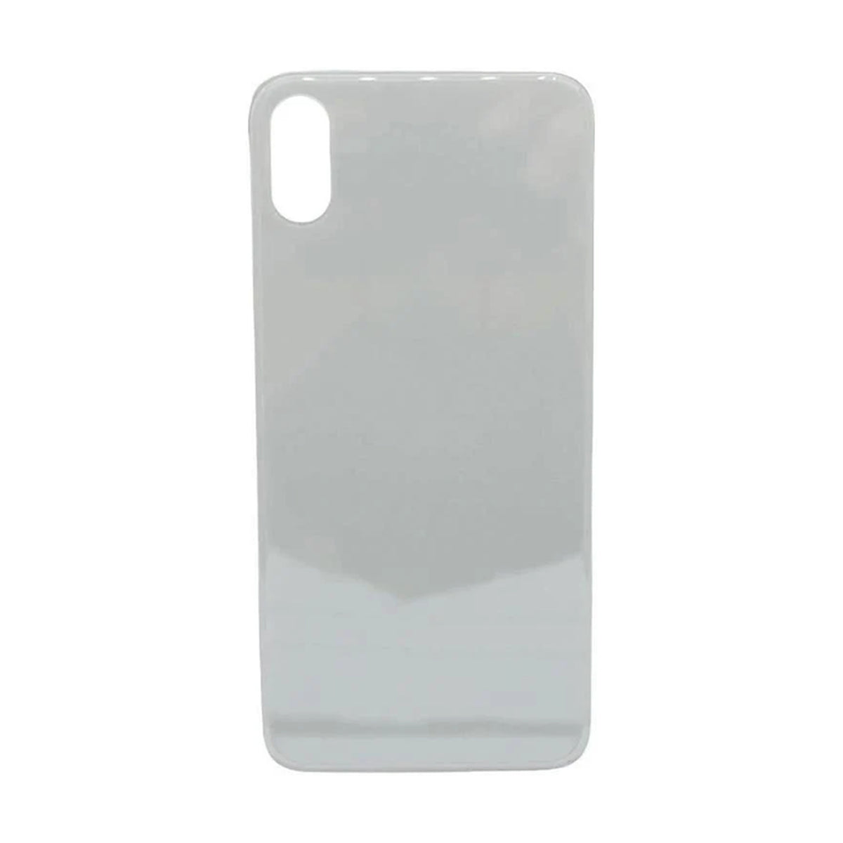 For Apple iPhone X Replacement Back Glass (White)