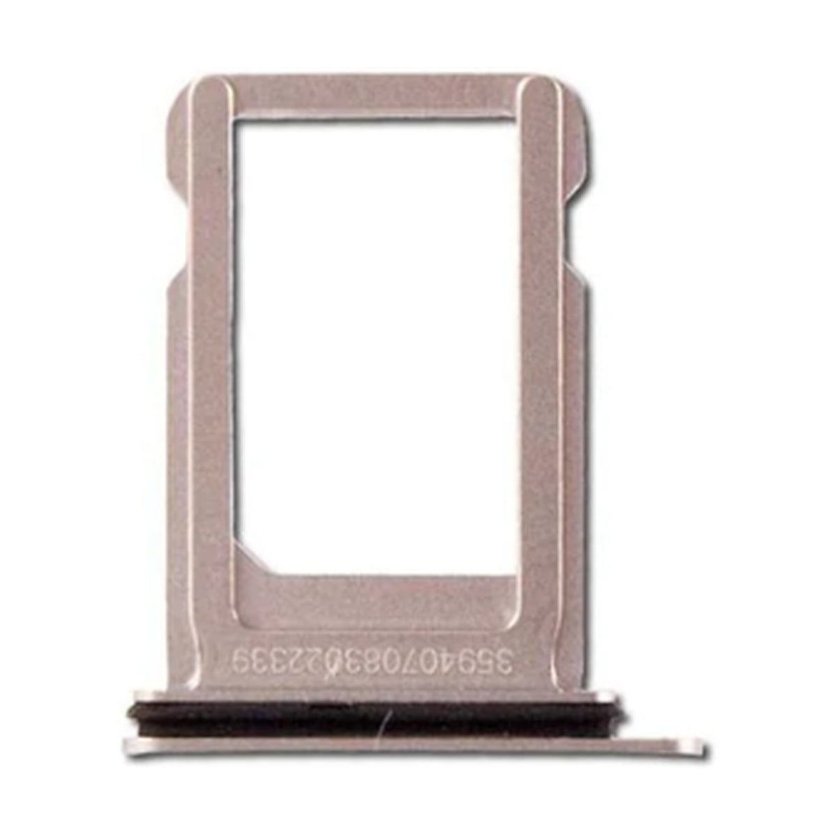 For Apple iPhone X Replacement Sim Card Tray - Silver