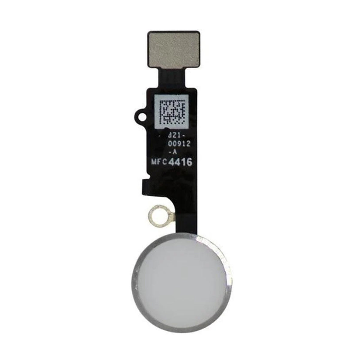 For Apple iPhone 7 / 7 Plus / 8 / 8 Plus / SE2 Home Button - White / Silver (Cosmetic Use)