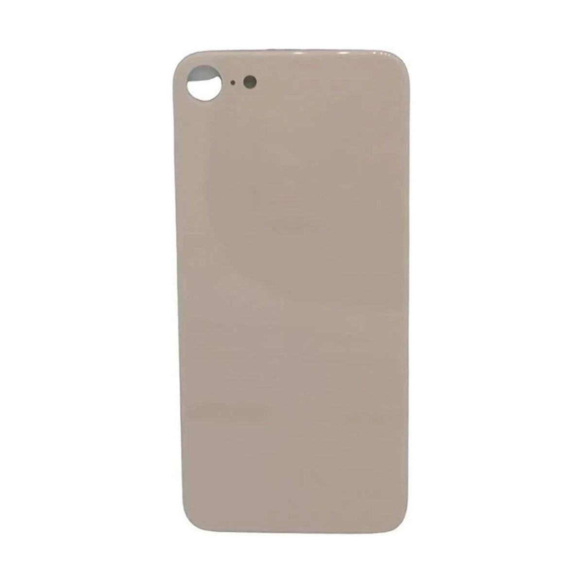 For Apple iPhone 8 Replacement Back Glass (Rose Gold) Without Lens - Big Hole