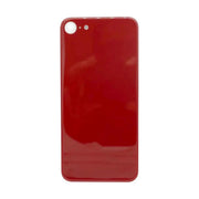 For Apple iPhone 8 Replacement Back Glass (Red) Without Lens - Big Hole