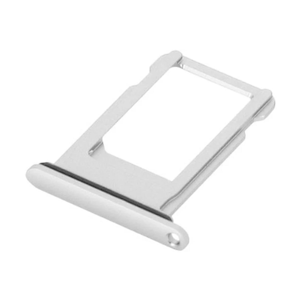 For Apple iPhone 8 Plus Replacement Sim Card Tray - Silver