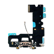 For Apple iPhone 7 Replacement Charging Port, Antenna & Microphone Flex - Black (AM)