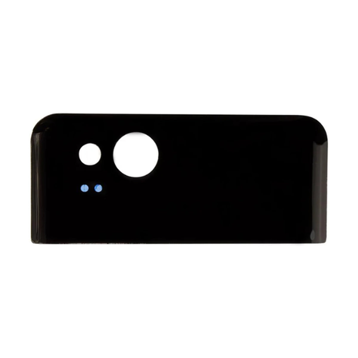 For Google Pixel 2 Replacement Rear Glass Panel With Adhesive (Black)