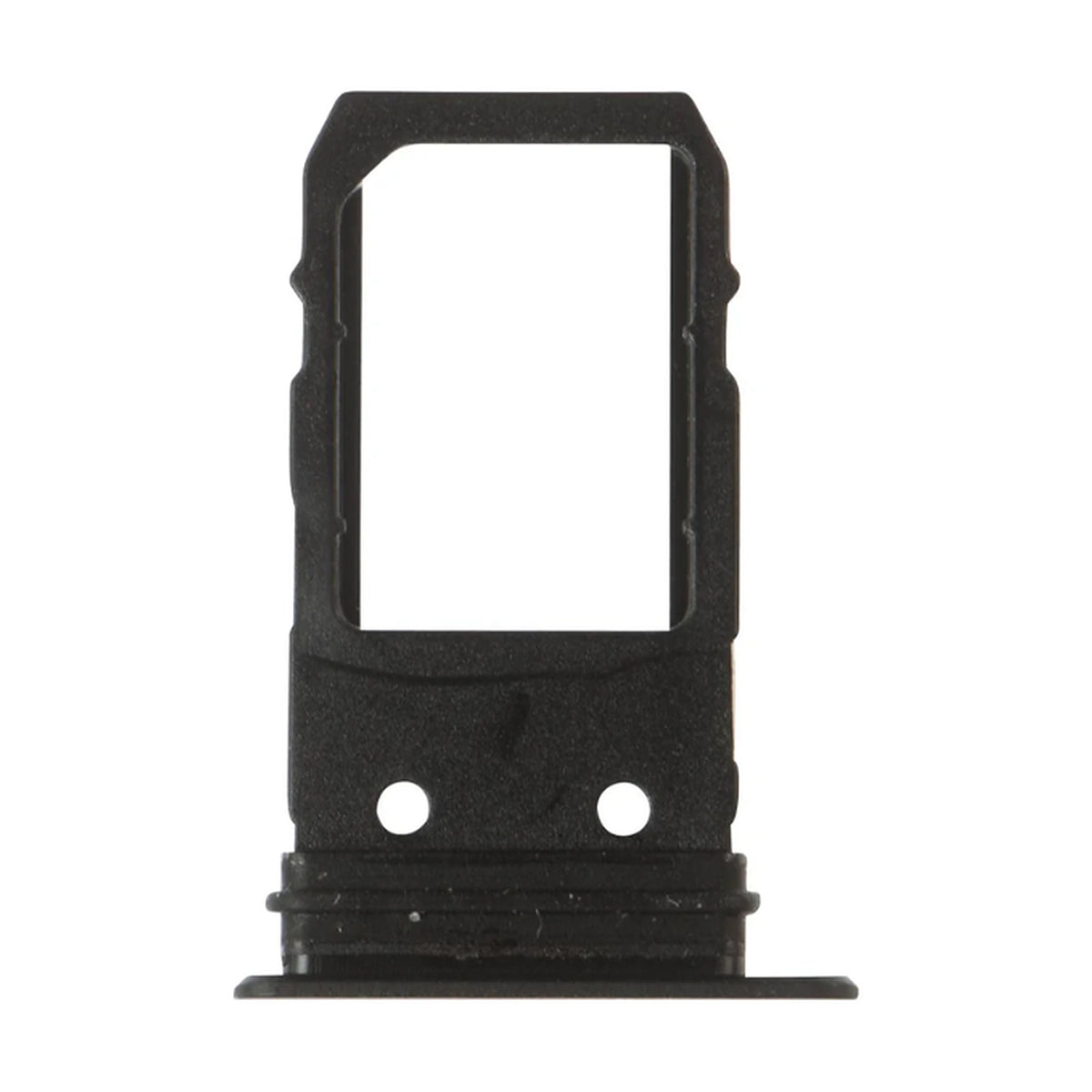 For Google Pixel 2 Replacement SIM Card Tray With Rubber Seal (Black)
