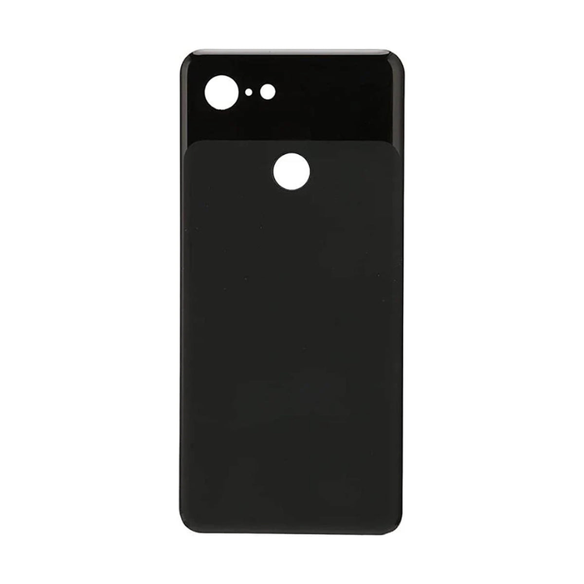 For Google Pixel 3 Replacement Rear Battery Cover with Adhesive (Black)