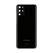 For Samsung Galaxy S20 Plus Rear Battery Cover Including Lens with Adhesive (Cosmic Black)