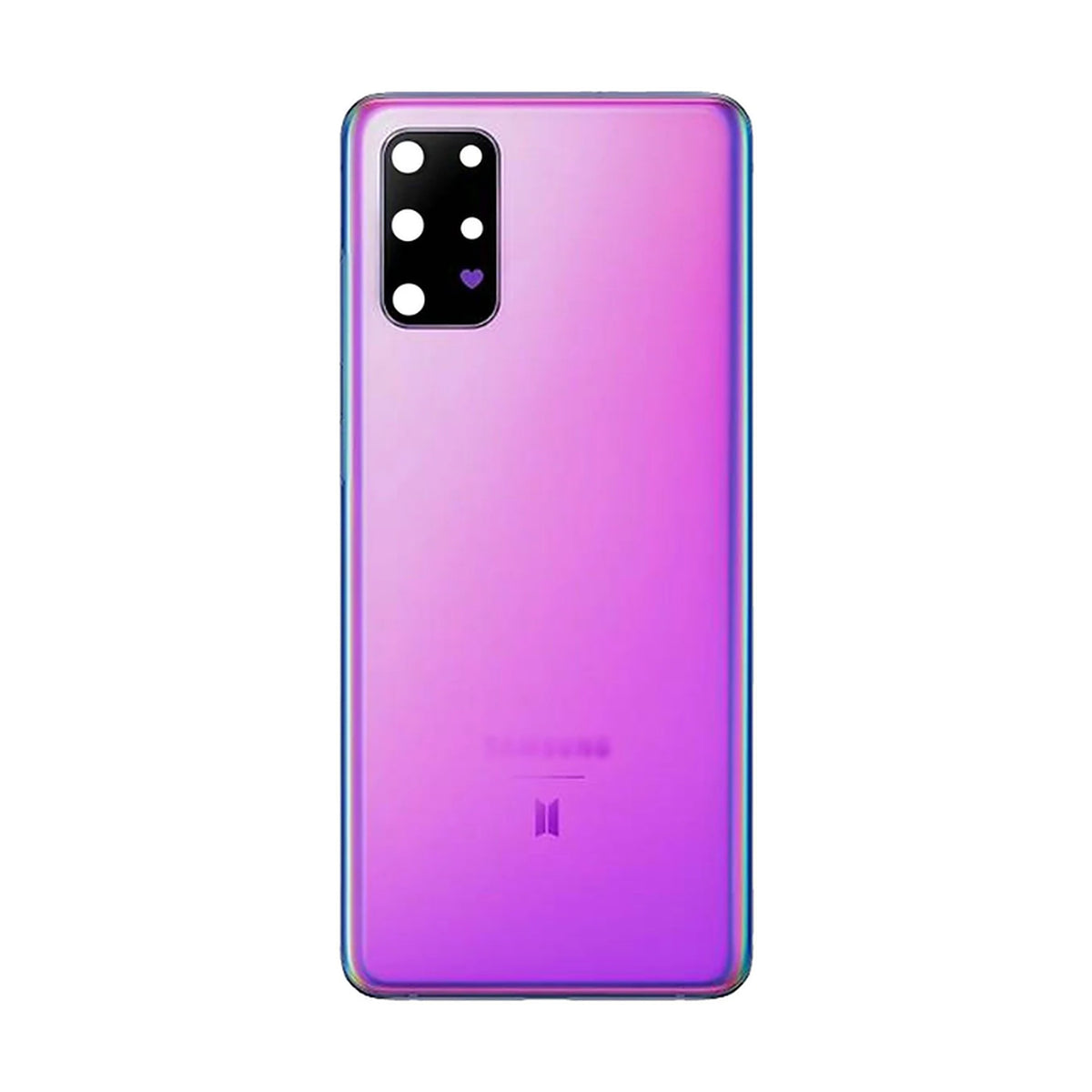 For Samsung Galaxy S20 Plus Rear Battery Cover Including Lens with Adhesive BTS Edition (Purple)
