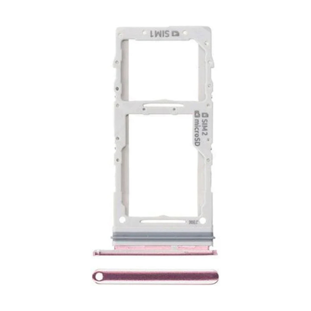 For Samsung Galaxy S20 Plus G985F Replacement Dual Sim Card Tray (Pink)