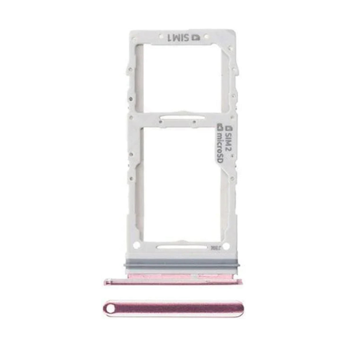 For Samsung Galaxy S20 G980F Replacement Dual Sim Card Tray (Pink)