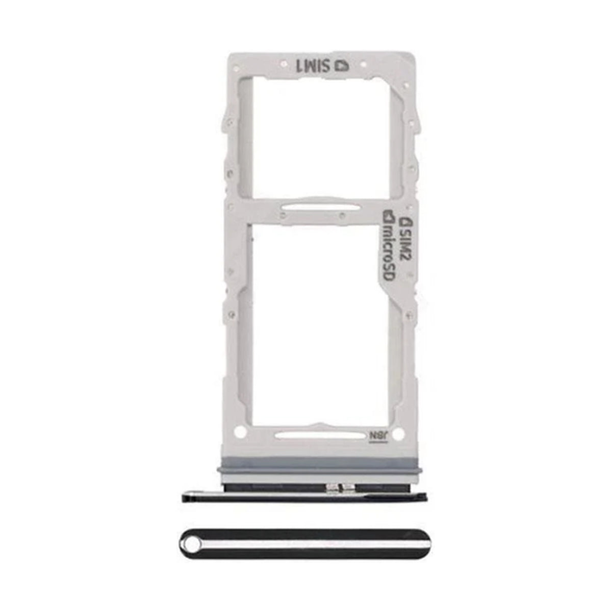 For Samsung Galaxy S20 G980F Replacement Dual Sim Card Tray (Black)