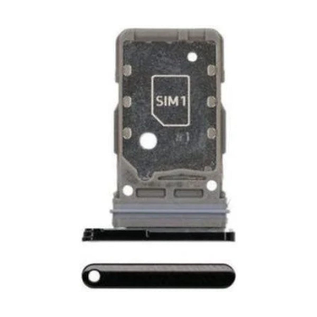 For Samsung Galaxy S21 Plus Replacement Dual Sim Card Tray (Phantom Black)