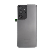 For Samsung Galaxy S21 Ultra 5G G998 Replacement Battery Cover (Phantom Titanium)