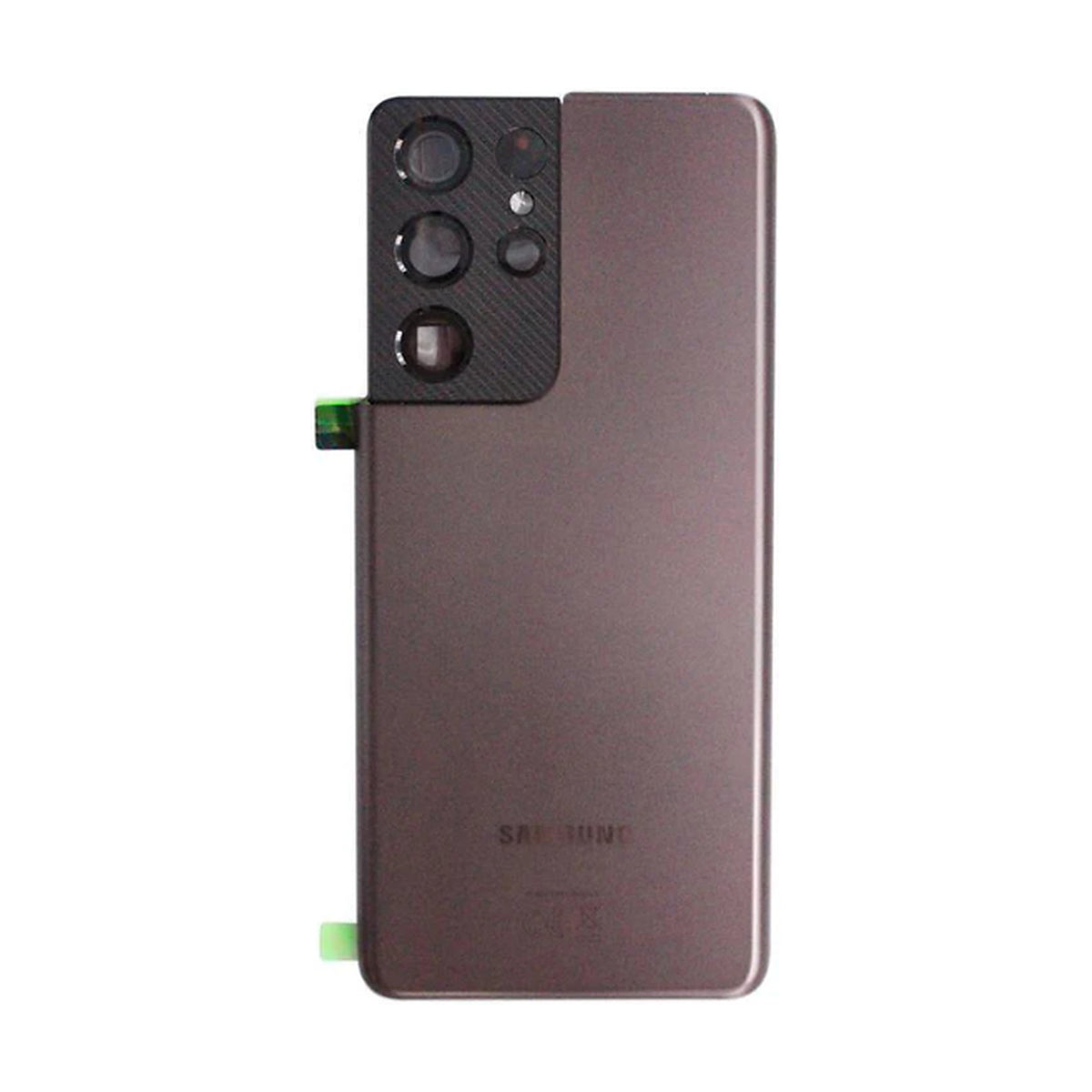 For Samsung Galaxy S21 Ultra 5G G998 Replacement Battery Cover (Phantom Brown)