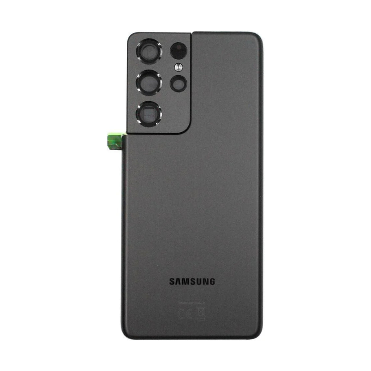 For Samsung Galaxy S21 Ultra 5G G998 Replacement Battery Cover (Phantom Black)