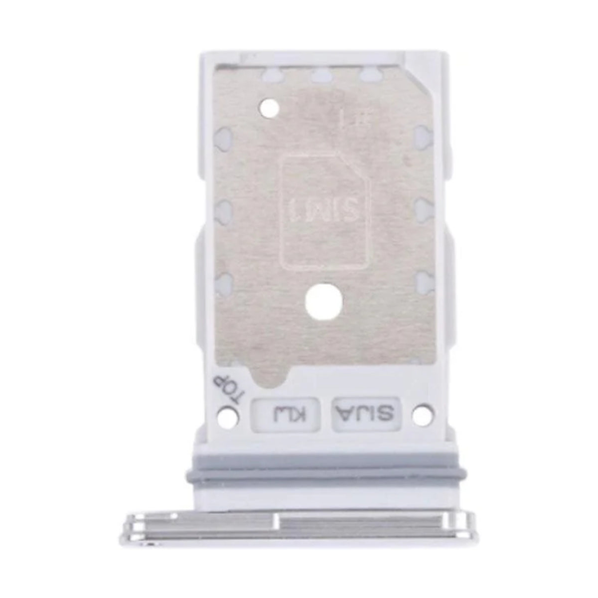 For Samsung Galaxy S22 5G S901B / S22+ S906E Replacement Sim Card Tray (White)