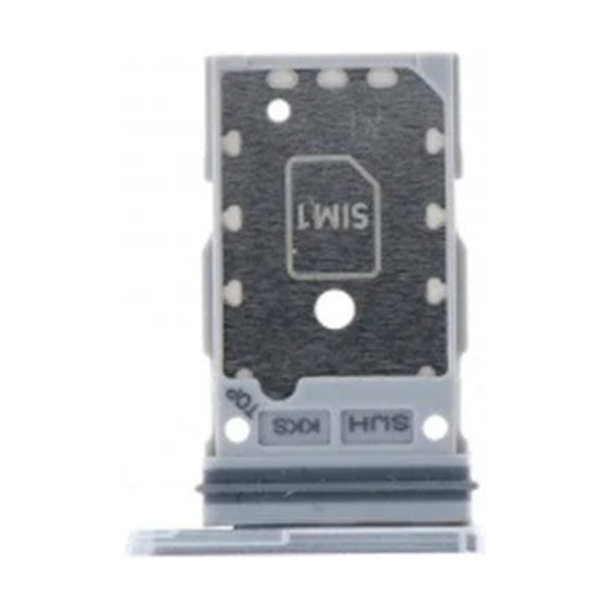 For Samsung Galaxy S22 Ultra G908B Replacement Sim Card Tray (White)