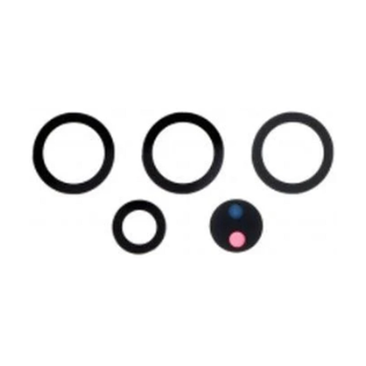 For Samsung Galaxy S22 Ultra G908B Replacement Rear Camera Lens (Black)