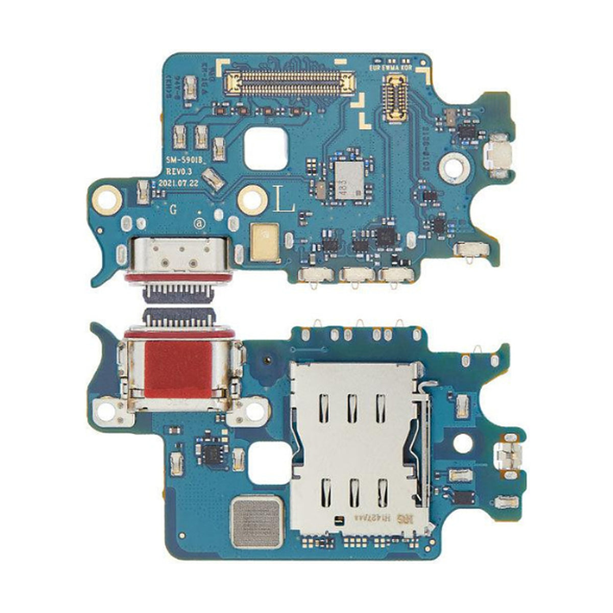 For Samsung Galaxy S22 5G S901B Replacement Charging Port Board