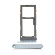 For Samsung Galaxy S10 / S10 Plus Replacement Dual Sim Card Tray (Prism Blue)