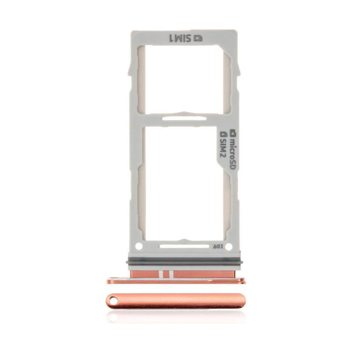For Samsung Galaxy S10 / S10 Plus Replacement Dual Sim Card Tray (Flamingo Pink)