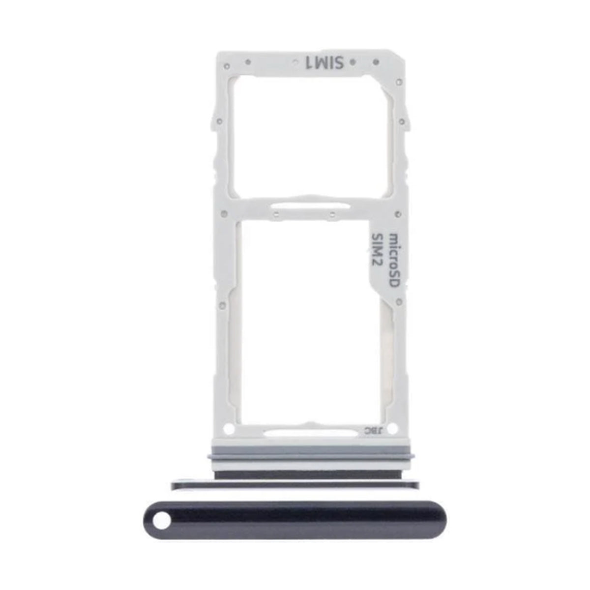 For Samsung Galaxy S10 Lite G770 Replacement Dual Sim Card Tray (Prism Black)