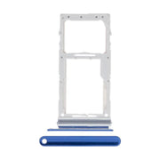 For Samsung Galaxy S10 Lite G770 Replacement Dual Sim Card Tray (Prism Blue)