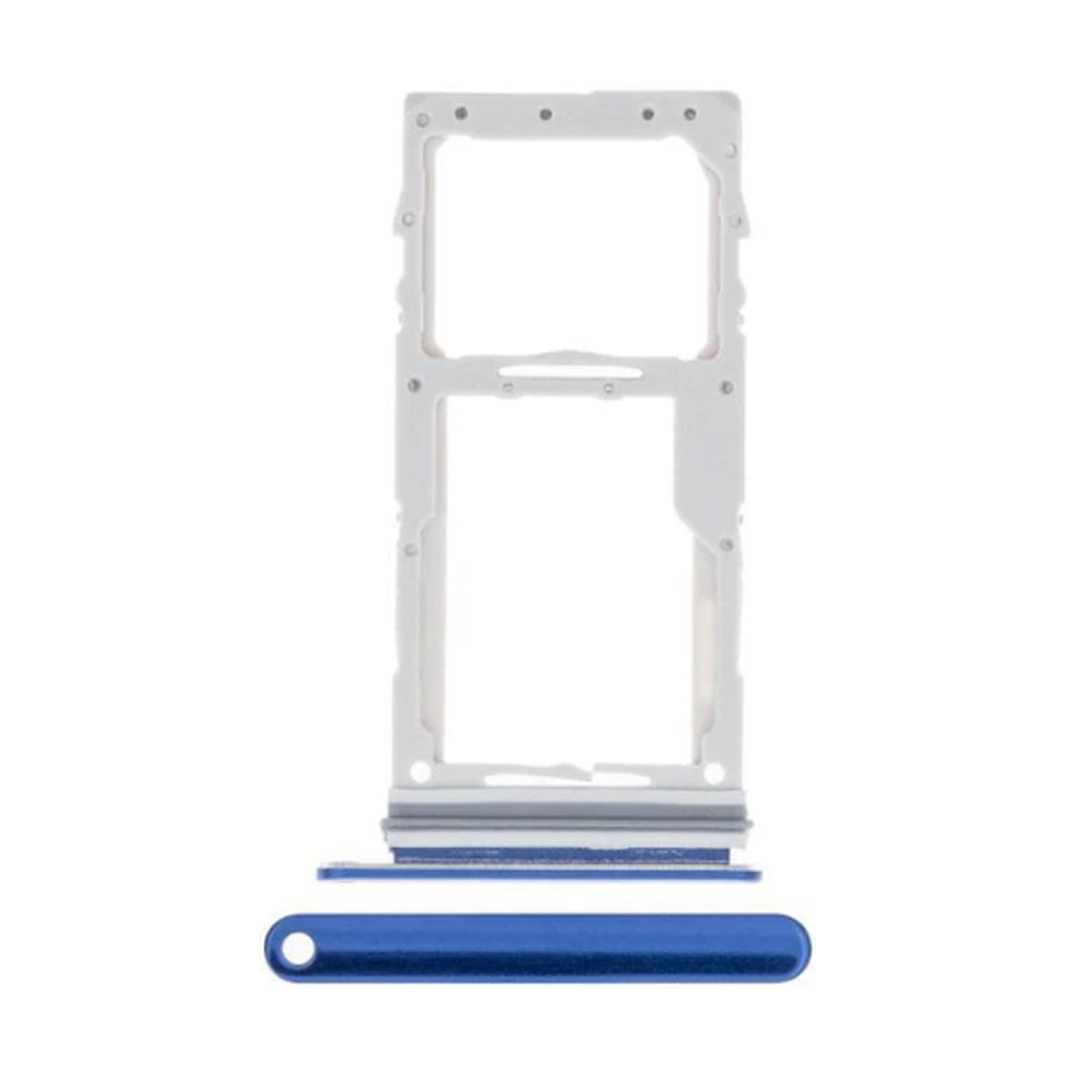 For Samsung Galaxy S10 Lite G770 Replacement Dual Sim Card Tray (Prism Blue)