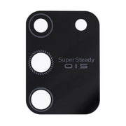 For Samsung Galaxy S10 Lite G770 Replacement Rear Camera Lens With Adhesive (Black)