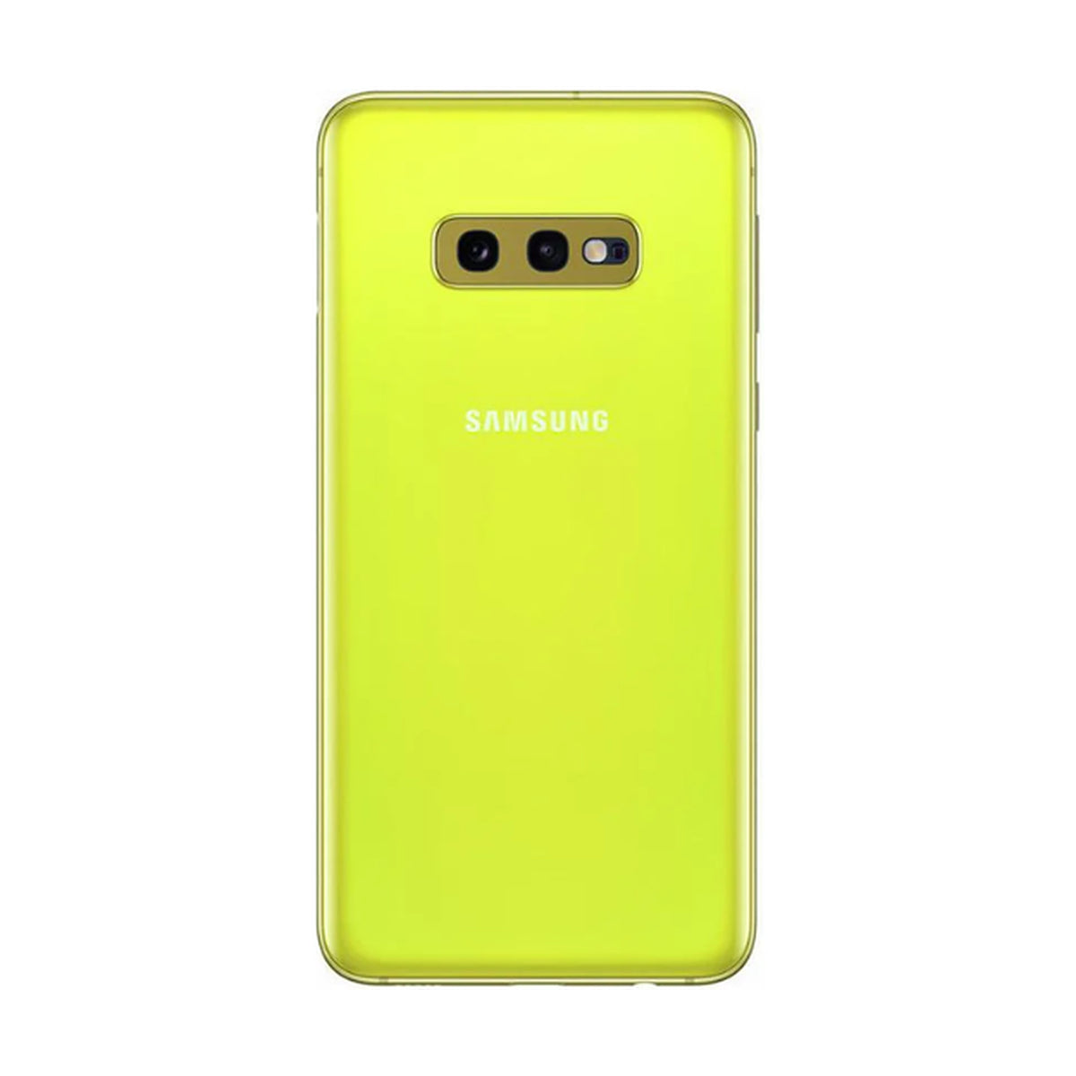For Samsung Galaxy S10e Replacement Rear Battery Cover with Adhesive (Canary Yellow)