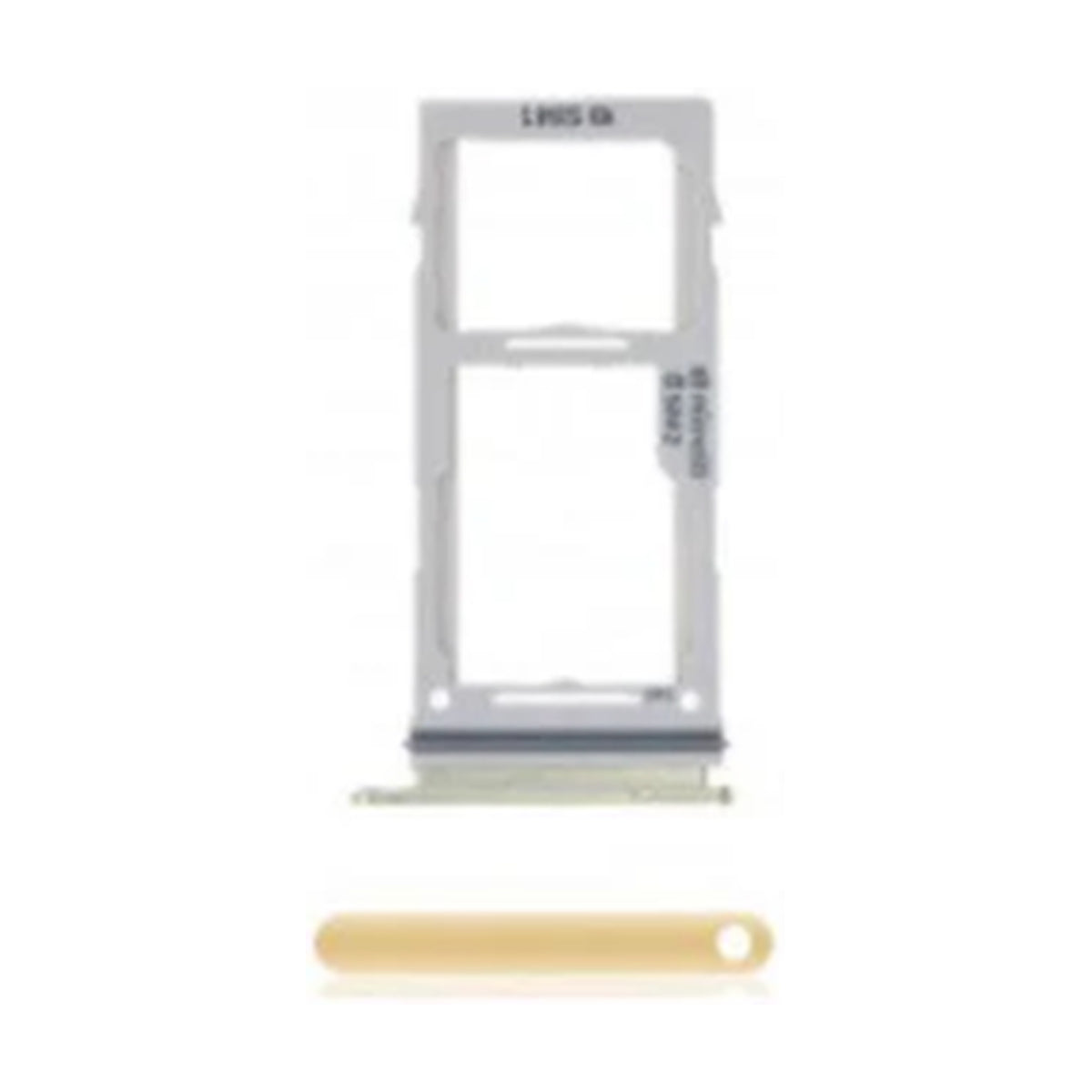 For Samsung Galaxy S10e G970 Replacement Dual Sim Card Tray (Gold)