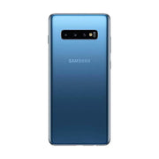 For Samsung Galaxy S10 Plus Replacement Rear Battery Cover with Adhesive (Prism Blue)