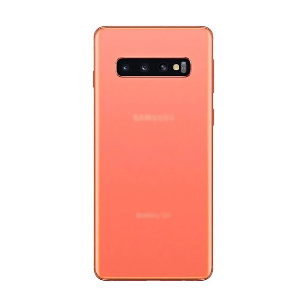For Samsung Galaxy S10 Plus Replacement Rear Battery Cover with Adhesive (Flamingo Pink)