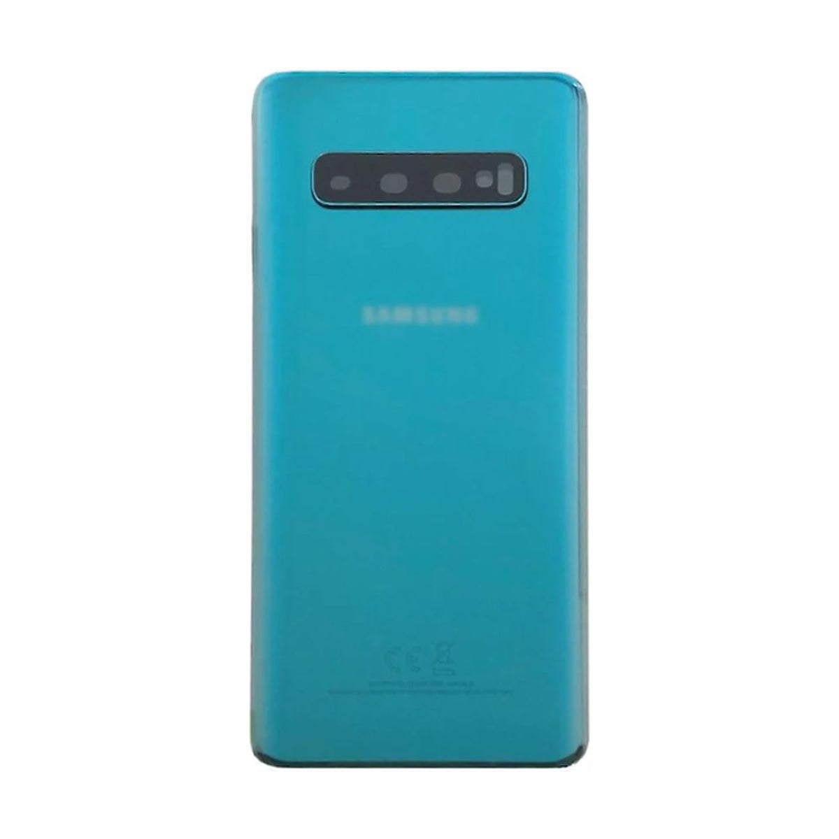 For Samsung Galaxy S10 Plus Replacement Rear Battery Cover with Adhesive (Prism Green)