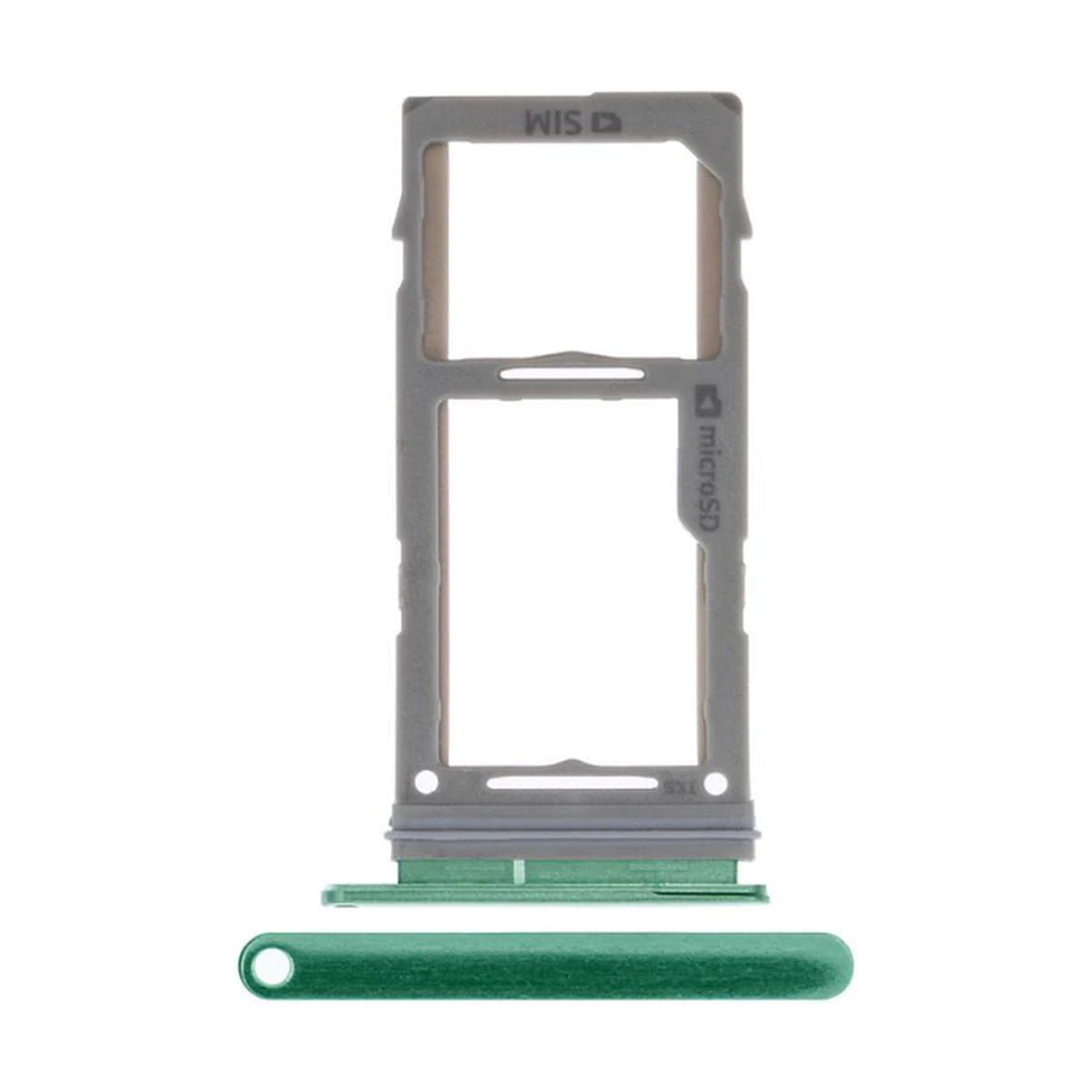 For Samsung Galaxy S10 / S10 Plus Replacement Dual Sim Card Tray (Prism Green)